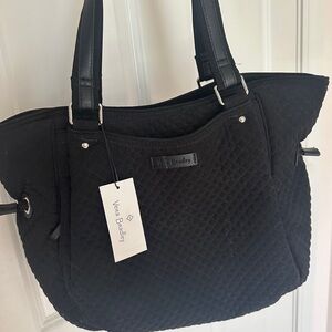 NWT Vera Bradley Iconic Glenna black bag